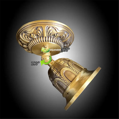 Focos de techo DecorBites™ de cobre GU10 con iluminación LED ajustable para galerías de fotos