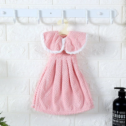 مناشف يد DecorBites™ للأطفال من الألياف الدقيقة المخملية المرجانية - لطيفة وسريعة الجفاف للأطفال