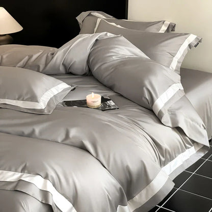 Decobites Luxury Long Staple Cotton Hotel Bedding Set - Queen/King Size