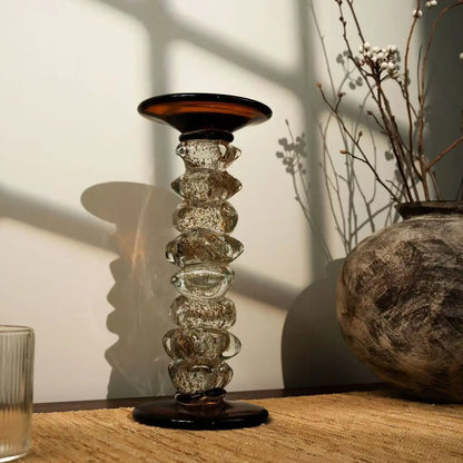 DecorBites™ Glass Splicing Candelabrum for Wedding Table Home Decoration