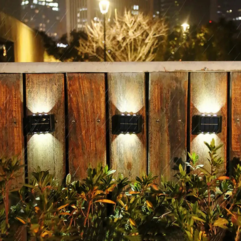 DecorBites™ Solar LED Outdoor Wall Light