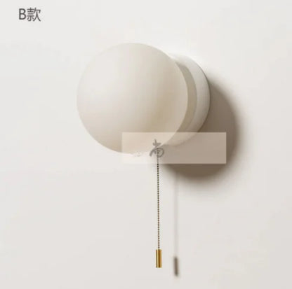 مصباح حائطي على شكل كرة من DecorBites™: مصباح غرفة نوم عصري إبداعي لديكور غرفة المعيشة والفندق