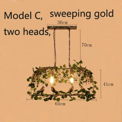 DecorBites™ Birdcage Pendant Lights: Elegant Decoration for Restaurants, Bars, and Living Rooms