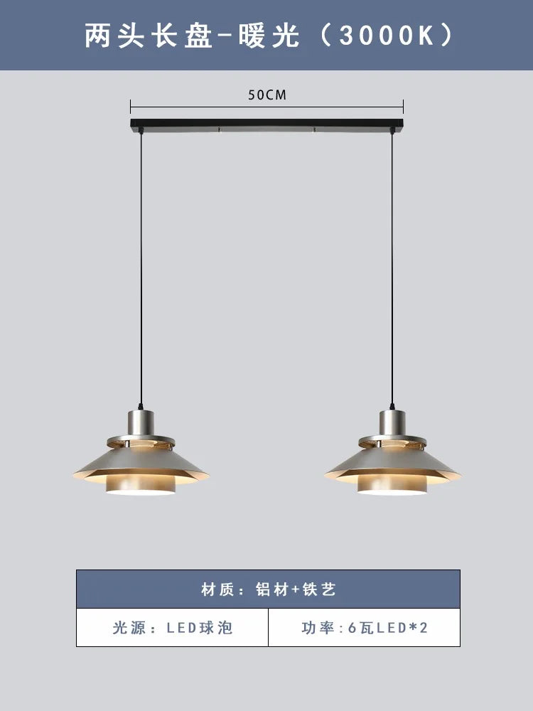 DecorBites™ Industrial Retro LED Bedside Pendant Lights for Bedroom, Kitchen, Dining Room