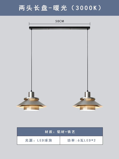 DecorBites™ Industrial Retro LED Bedside Pendant Lights for Bedroom, Kitchen, Dining Room