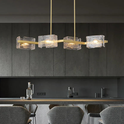 DecorBites™ Crystal Ceiling Chandelier: Modern Luxury Pendant Light for Living Room and Restaurant
