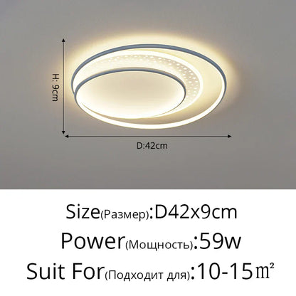 DecorBites™ Gold Gray LED Chandelier: Creativity Combo Round Star Lamps