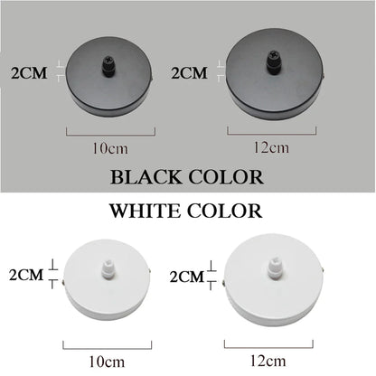 DecorBites™ Ceiling Mount Canopy Plate for Multi-Head Pendant Chandeliers