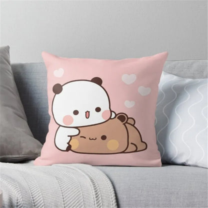 DecorBites™ Cartoon Animal Printed Pillowcase - Cute & Cozy Sofa Cushion Cover