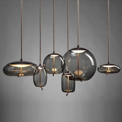 DecorBites™ LED Pendant Light Chandelier for Modern Living and Dining Room Lighting