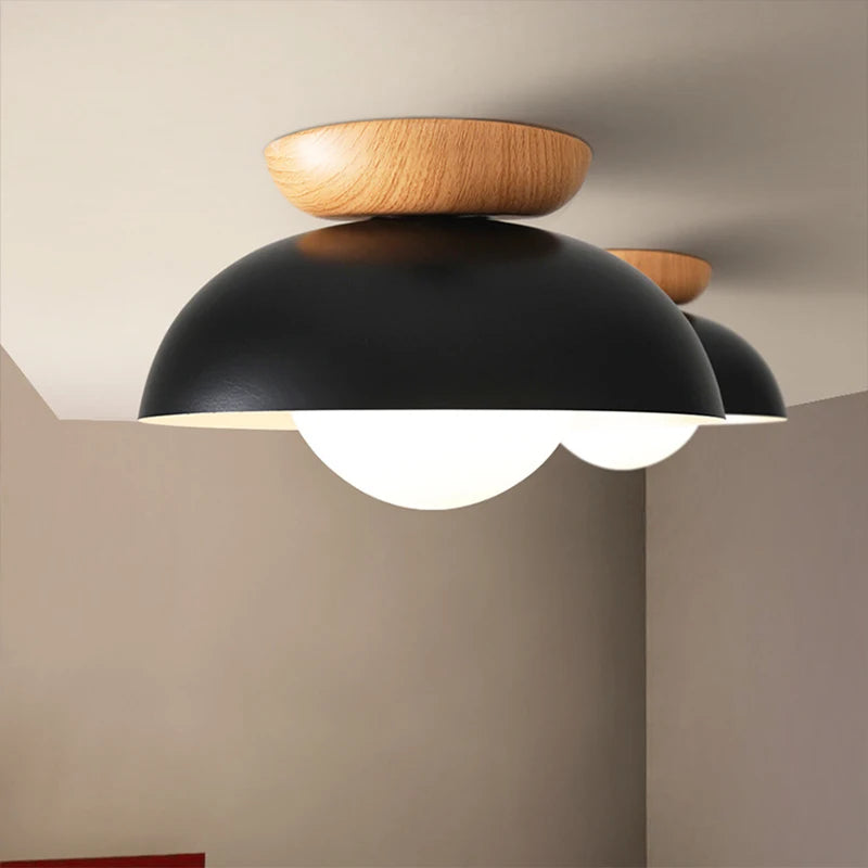 Minimalist Wooden Ceiling Lights LED Lighting Household Pendant Lamps Living Room Bedroom Lustres Nordic Style Luminaria Lampara