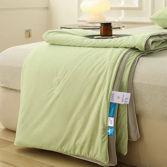 Decobites Summer Cooling Blanket: Lightweight Double Side Cooling Comforter