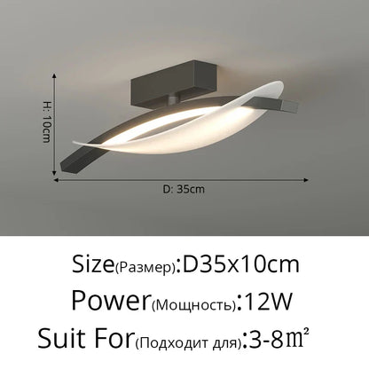 DecorBites™ LED Ceiling Light Strip for Corridor, Balcony & Living Room