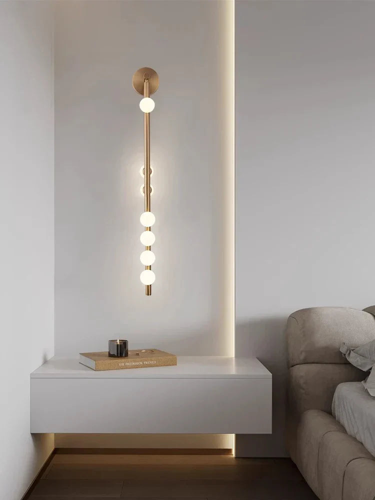 DecorBites™ Glass Wall Lamp | Minimalist Design for Hotel Villa Living Room & Bedroom