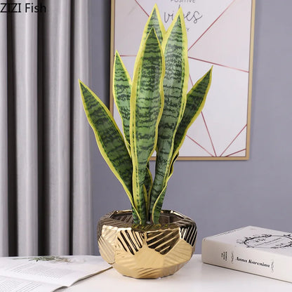 DecorBites™ Ceramic Vase Modern Decor Ornaments Pot Plants Flower Arrangement Ornamental Decor vase