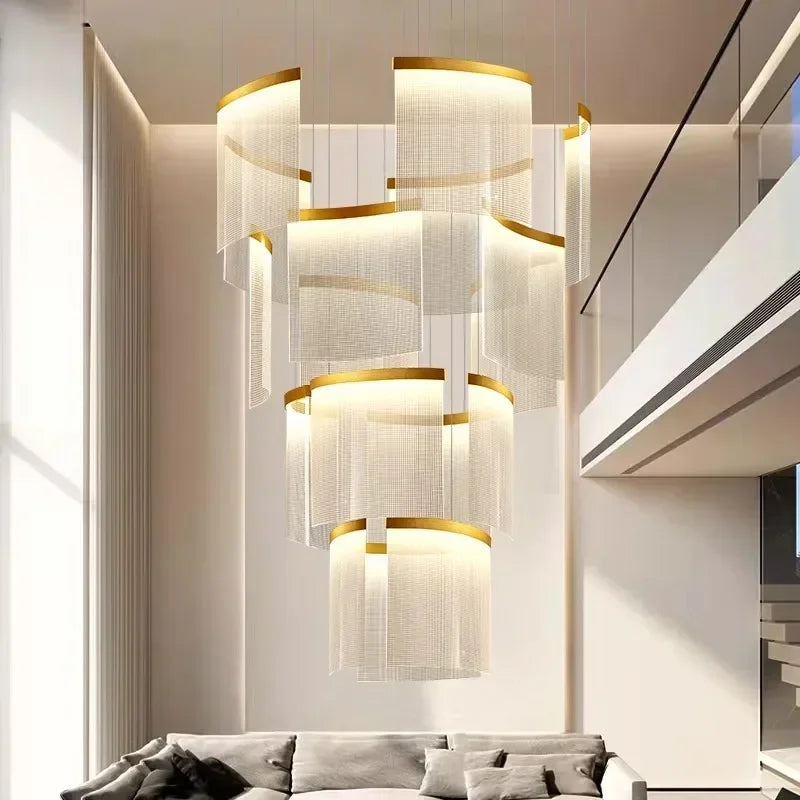 DecorBites™ Elegant LED Ceiling Chandelier for Modern Bedroom and Dining Room