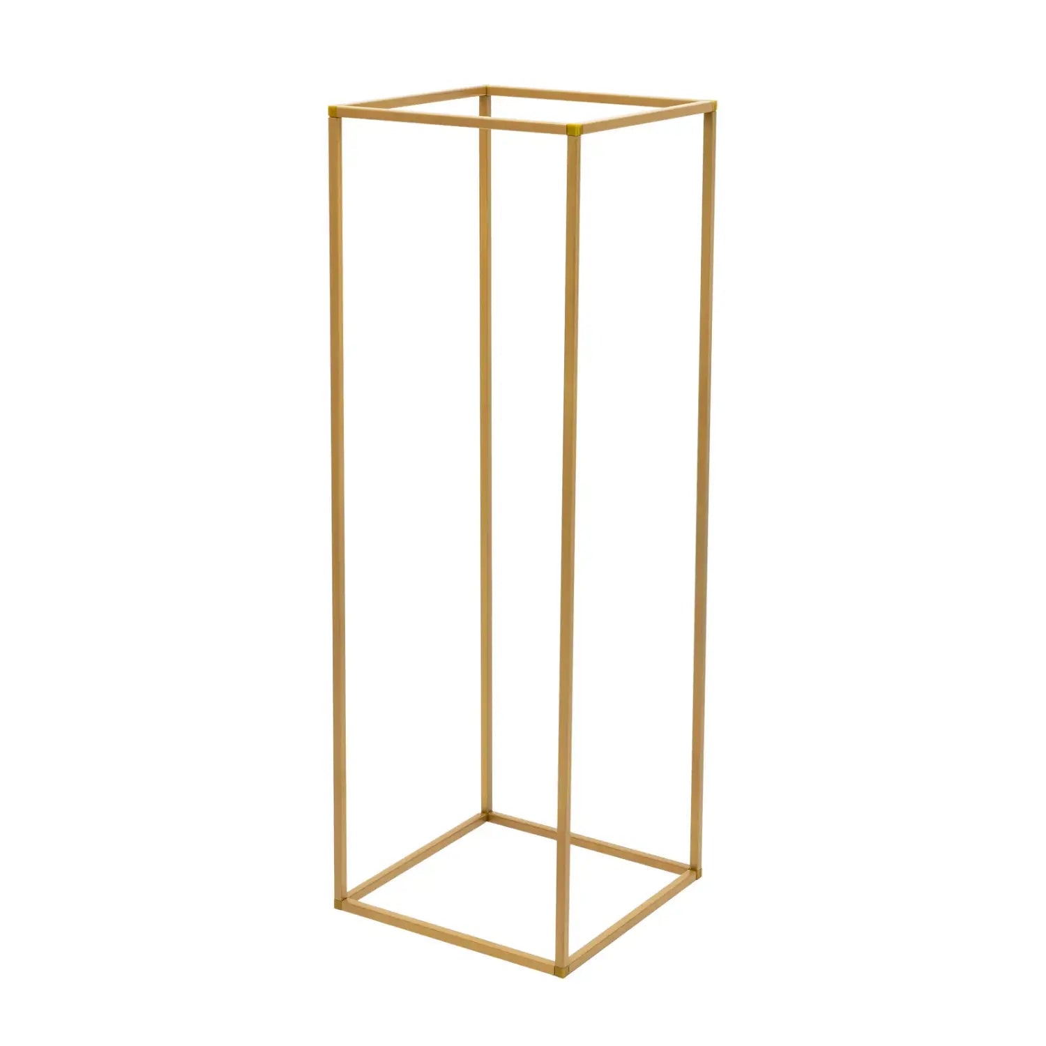 DecorBites™ Elegant 10-Piece Gold Wedding Flower Stand