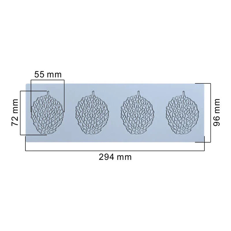 DecorBites™ Coral Branch Leaf Silicone Mold for Cake Chocolate Baking Decoration