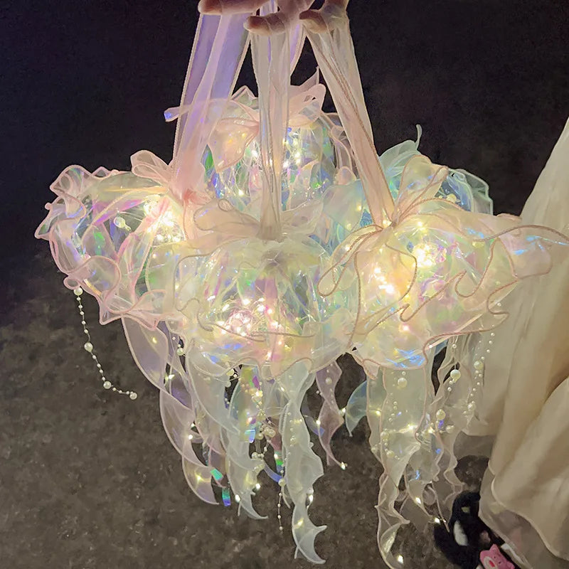PVC Jellyfish Lantern Night Light