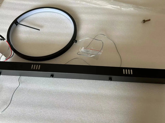 DecorBites™ Glass Bubble Ball Chandelier for Home Dining Room Living Room Light