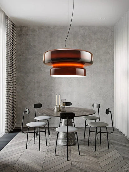 DecorBites™ Large Glass Pendant Light Dining Table Kitchen Island Lamp