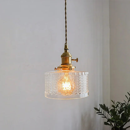 DecorBites™ Green Glass LED Pendant Lamp for Modern Home Decor and Lighting Fixtures