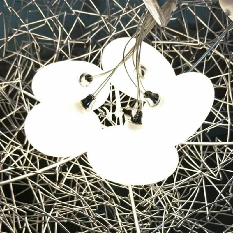 DecorBites™ Aluminum Wire Bird's Nest Pendant Lights for Bedroom Hallway and Restaurant