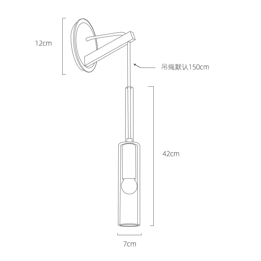 Lámpara de pared de cristal DecorBites™: Lámpara de lujo moderna para sala de estar, dormitorio y decoración de fondo para TV