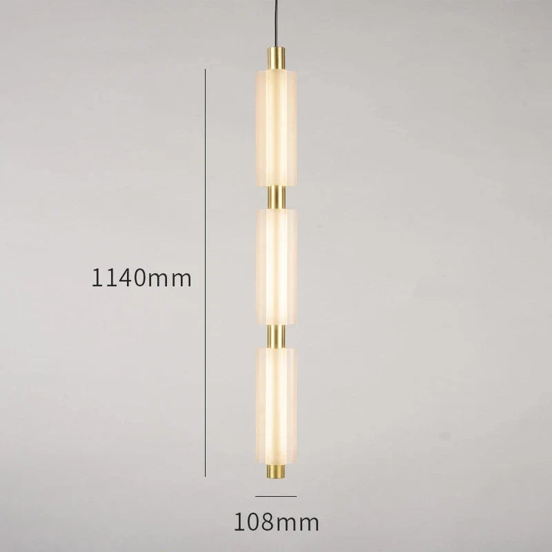 DecorBites™ Acrylic Minimalist Pendant Lights | Contemporary LED Bedside Lamp for Restaurant and Industrial Decor