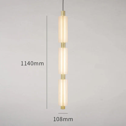 DecorBites™ Acrylic Minimalist Pendant Lights | Contemporary LED Bedside Lamp for Restaurant and Industrial Decor