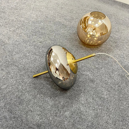 ثريا زجاجية كهرمانية من DecorBites™: إضاءة معلقة فاخرة لغرفة النوم، وغرفة الطعام، والمطبخ، والمطعم