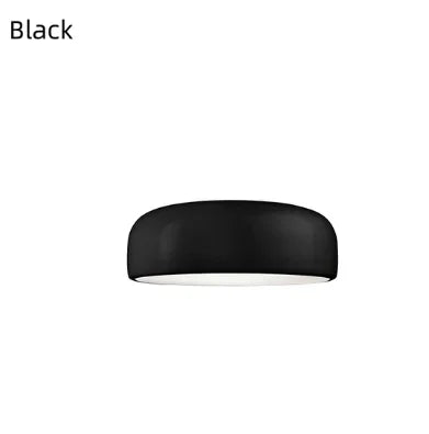 Lámpara colgante redonda negra brillante Decorbites™ para comedor, lámpara colgante moderna nórdica