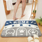 Decobites Cartoon Animal Bathroom Carpet - Non-slip Absorbent Soft Bath Rug