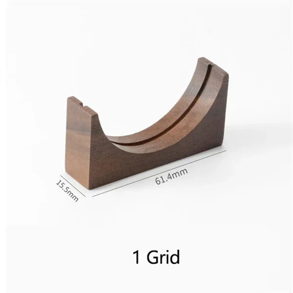 Decorbites™ Espressofilter-Siebhalter Holzständer für Portafilter-Puck-Siebe