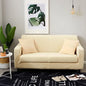 Decobites Solid Color Elastic Thicken Sofa Cover - Soft Stretch Spandex Slipcover