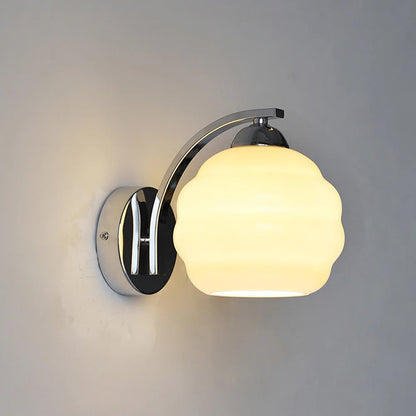 DecorBites™ Glass Wall Lamp: Modern Aisle & Bedroom Wall Lights with Nordic Design