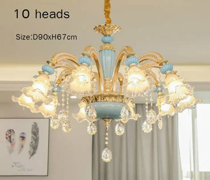 Modern Nordic Crystal Pendant Light