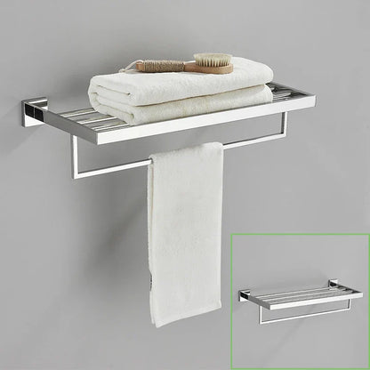 Toallero de pared DecorBites™ de acero inoxidable 304, accesorios de baño