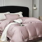 Decobites Hollow Lace Wide Edge Luxury Bedding Set with Soft Silky Finish