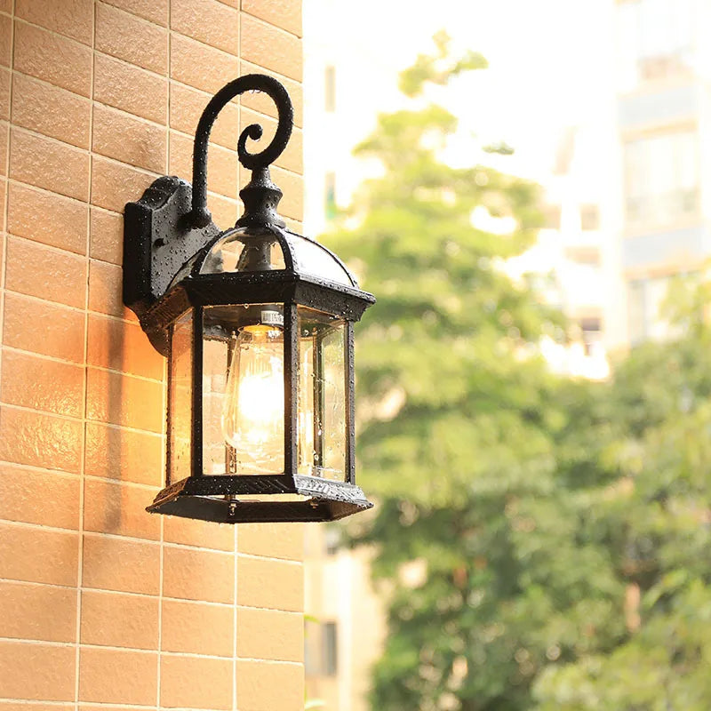 DecorBites™ Black Bronze Wall Lamp Sconce Light Fixtures for Indoor/Outdoor Lighting