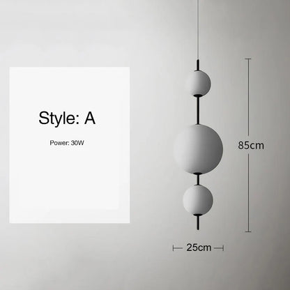 DecorBites™ Gourd Chandelier: Creative Art Decoration for Restaurant, Bar, Bedroom, Vertical Lighting