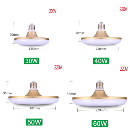 DecorBites™ LED Indoor UFO Round Ceiling Lamp Super Bright Living Room Lighting Bulbs