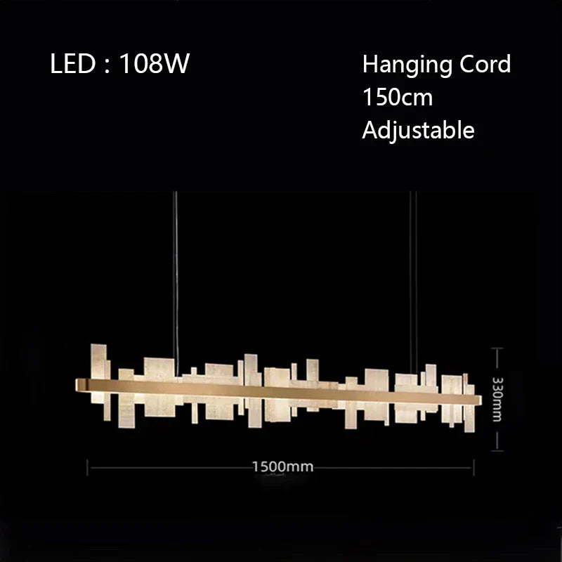 Modern LED Dining Chandelier