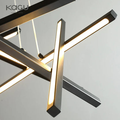 DecorBites™ LED Chandelier Remote Control Ceiling Pendant Light for Living Room, Dining Room, Bedroom