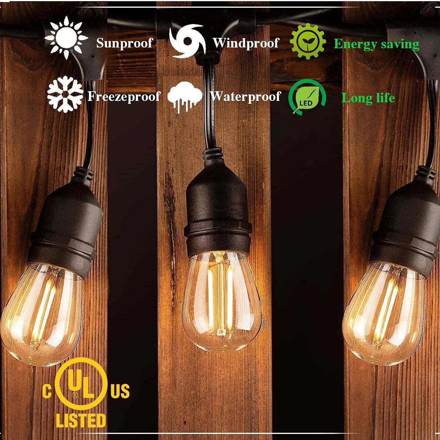 Shatterproof Outdoor Bulb