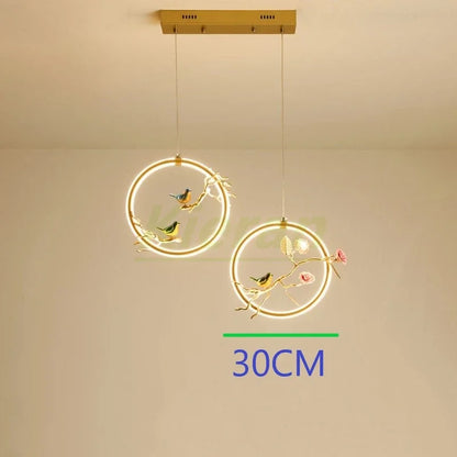 DecorBites™ Bird LED Chandelier for Bedroom Dining Room.