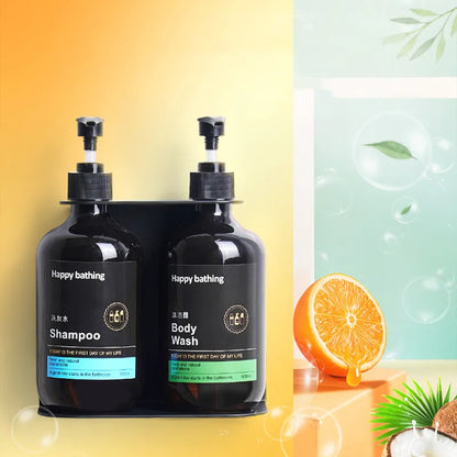 موزع صابون سائل للحمام من ديكوربايتس™ | سعة ٥٠٠ مل | مصنوع من مواد SUS ٣٠٤ وABS