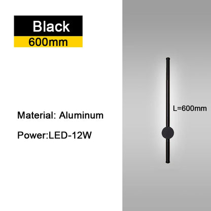 ديكوربايتس™ مصابيح حائط LED قابلة للدوران بزاوية 350 درجة لغرفة المعيشة وغرفة النوم والإضاءة الداخلية للمنزل