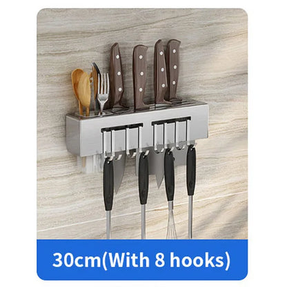 DecorBites™ Kitchen Storage Shelf Knife Chopstick Holder Multi-functional Organizer