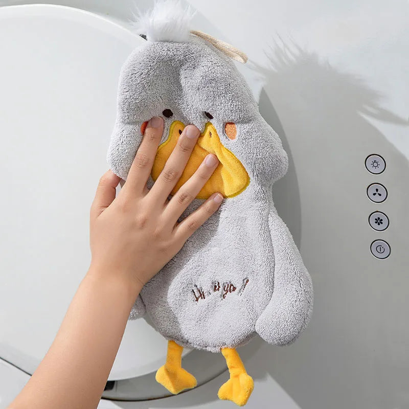 DecorBites™ Duck Terry Towel: Super Absorbent Kitchen & Bathroom Cleaning Cloth